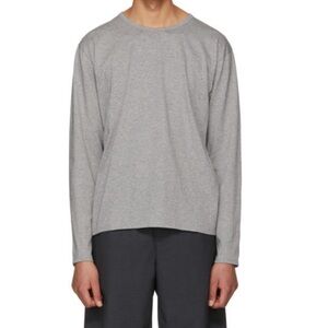 Acne Gray Long Sleeve Tee